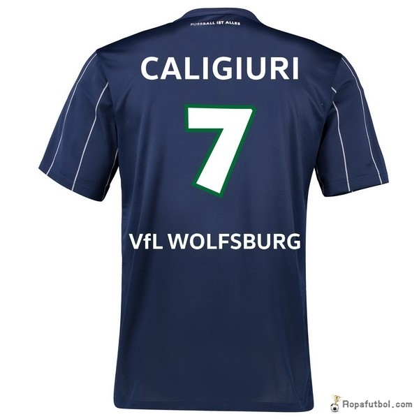 Camiseta VfL Wolfsburgo Replica Tercera Ropa Caligiuri 2016/17 Azul